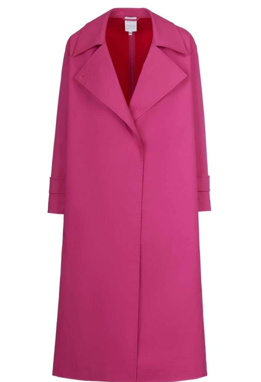 SARA ROKA Trench Doppiopetto Oversize Briston - Sara Roka | Cappotto